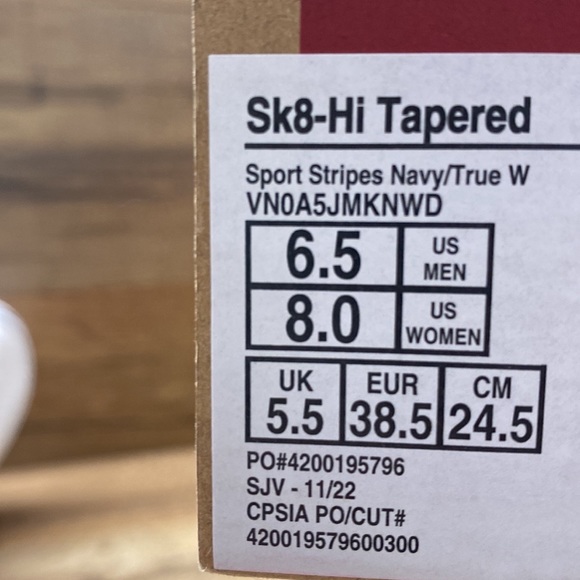 PLATFORM VANS SK8 HI TAPERED - Picture 9 of 9